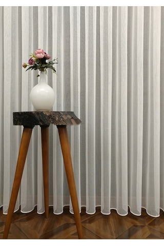 Evdepo Home Kullanıma Hazır Sade Tül Perde