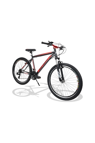 Sarissa Moon 26" Jant Ön Amortisörlü Shimano 21 Vites Wake Gidon V Fren Dağ Bisikleti Siyah Kırmızı