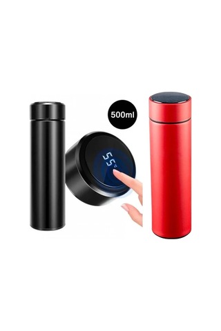 Dereceli Çelik Termos 500 Ml 5468 Çok Renkli