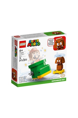 LEGO® Super Mario 71404 Goomba’nın Ayakkabısı Ek Macera Seti 76 Parça