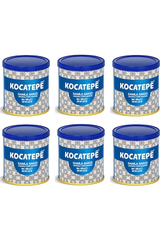 Kocatepe Damla Sakızlı Türk Kahvesi Teneke 100 Gr X 6 Adet Öğütülmüş