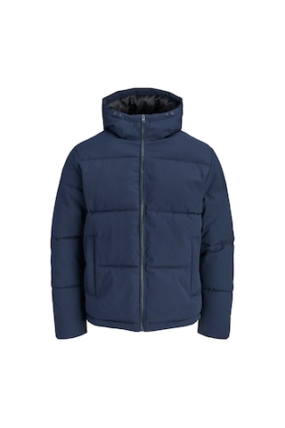 Jack & Jones Erkek Jjgalaxy Kapüşonlu Şişme Mont 12303930 Lacivert