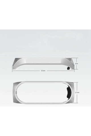Xiaomi Mi Band 4 Uyumlu Krd-06 Metal Kordon-gold