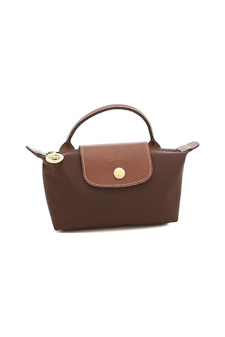 Longchamp Kadın El Çantası Xs 34175 089 P81 Koyu Kahverengi