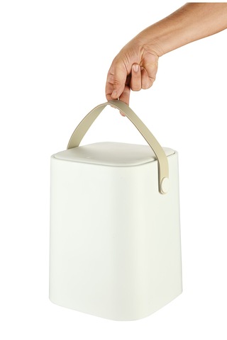 Pratik Klik Çöp Kovası 8 Lt. Beyaz