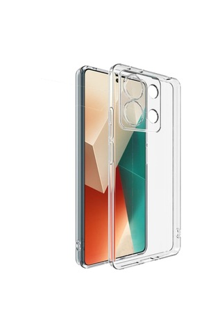 Prolysus Xiaomi Uyumlu Redmi Note 13 Kılıf Kamera Korumalı Şeffaf Yumuşak Silikon Kılıf