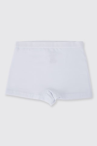 Panço Kız Çocuk Beyaz 3'lü Boxer Seti