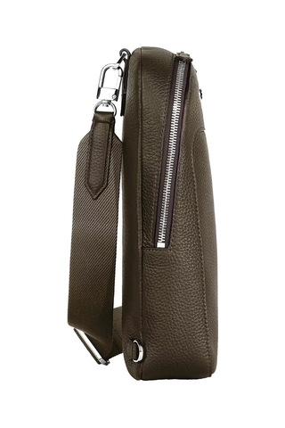 Montblanc Companion Orta Boy Vücut Çantası 222887 Yeşil