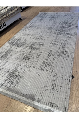 Hoom Rugs Nita 1207 Gri Modern Makina Halısı Gri