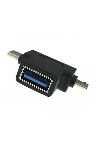 Usb 3.0 To Type C Micro Usb 3.1 Data Şarj Çevirici Adaptör