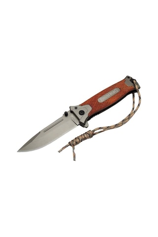 Browning Ahşap Kamp Çakı İpli Çok Renkli