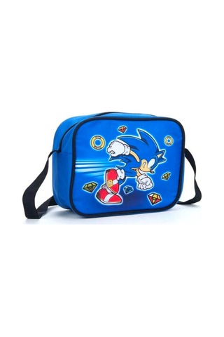 Sonic İlkokul Çantası Beslenme Suluk Kalemlik Lacivert
