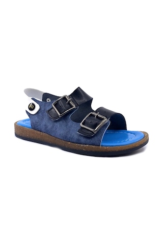 Ayakkabımood Şirin Genç Ortopediklaci Mavi Erkek Çocuk Yazlık San