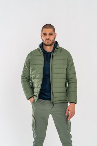 Combat Tactical Tactical Şişme Mont Suya Dayanıklı Rüzgâr Geçirmez Dik Yaka Mont - 313-759-haki