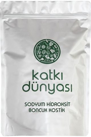 Katkı Dünyası Sodyum Hidroksit Boncuk Kostik 5 KG Katkı Dünyası Sodyum Hidroksit Boncuk Kostik 5 KG