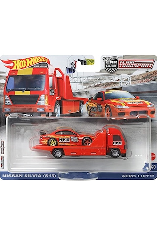 Hot Wheels Team Transport Premium Nissan Silvia S15 Aero Lift