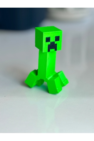 Minecraft Creeper Figürü - Hareketli Creeper Karakter