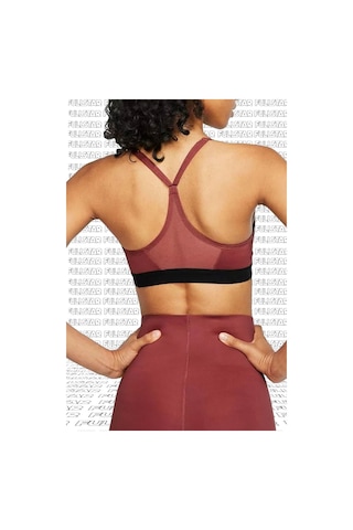 Nike Bra İndy Light Support Sports Brown Büstiyer Sporcu Sütyeni Kahve