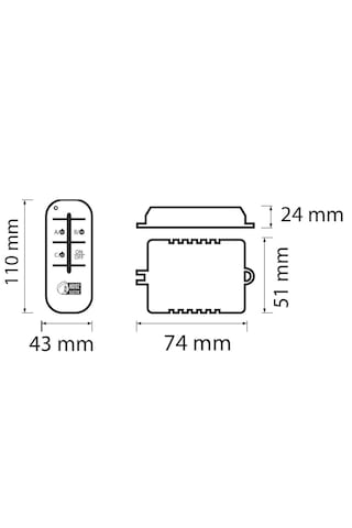 Horoz Aydınlatma Kumandası 2x1000w