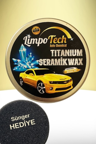Limpotech Tıtanıum Seramik Wax 150 Ml /seramik Katkılı Hızlı Ve Pratik Cila 500ml Waxcila