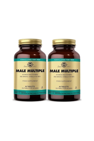 Solgar Male Multiple 60 Tablet 2 Adet