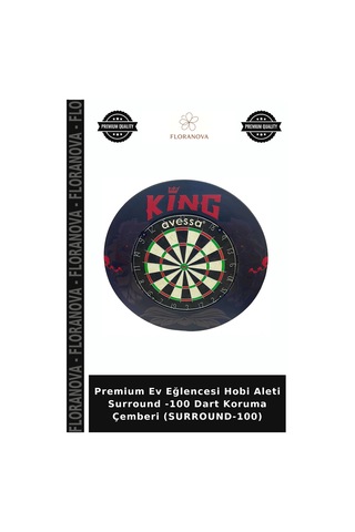 Premium Ev Eğlencesi Hobi Aleti Surround -100 Dart Koruma Çemberi Surround-100