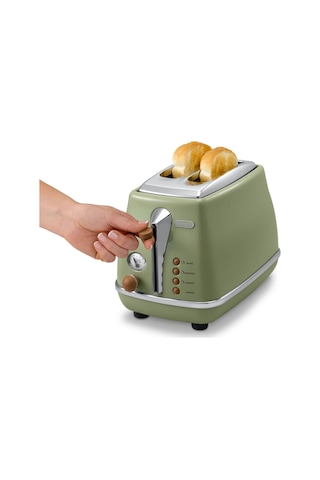 Delonghi Icona Vintage İki Dilim Ekmek Kızartma Makinesi CTOV 2103.GR