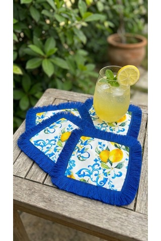 Limonea Azure Kokteyl Peçetesi