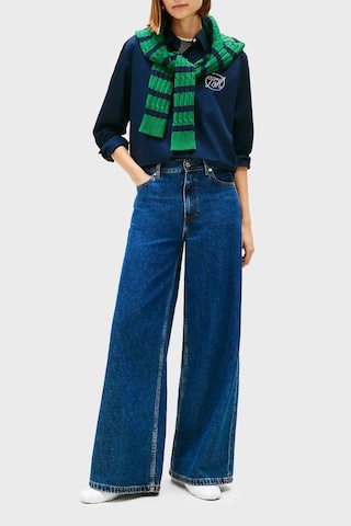 Tommy Hilfiger Bayan Gömlek Ww0ww48190 C1g Lacivert Lacivert