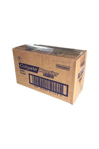 Colgate 12 Adet Colgate Premier Clean Diş Fırçası Orta
