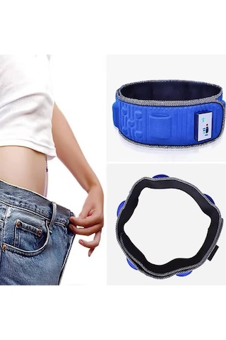 5 Motorlu Titreşimli Masaj Aleti Göbek Kemeri Selülit Cihazı Eritme Zayıflama Siyah