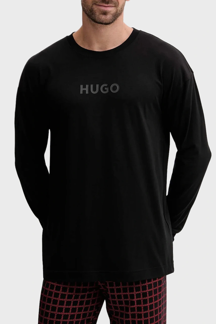 Hugo Erkek Pijama Takımı 50550098 961 Siyah Siyah