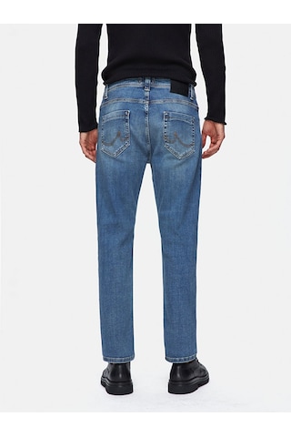 Ltb Hollywood Y Düz Paça Orta Bel Jean Pantolon 010095156916109 4114 Mavi