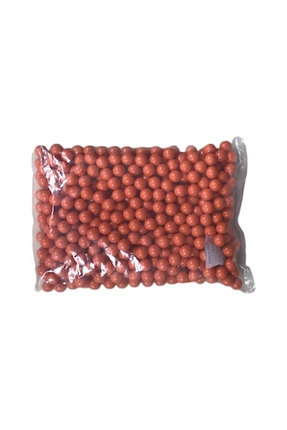 500 Adet 0.68 Cal Turuncu Renkli Peg İçerikli Paintball Boya Topu