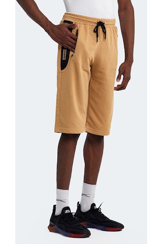 Slazenger NEACEL Erkek Cepli Kapri Bej Şort