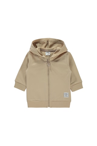 Civil Baby Erkek Bebek Kapüşonlu Hırka 6-18 Ay Sütlü Kahve