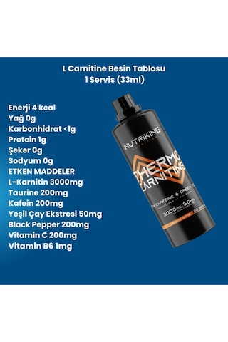 L-carnitine Portakal Aromalı Karışık
