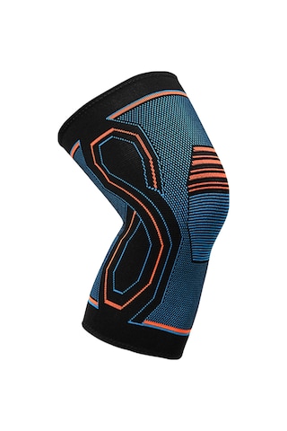 Moveevo Yüksek Esneklikli Diz Protektörü, Spor Ve Günlük Kullanıma Diz Eklemine Sabit Destek Ve Basınç Azaltma - Mavi, L Beden Çok Renkli
