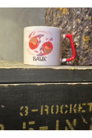 Kadim Balık Burcu Tasarım Kupa