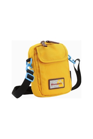 Discovery Icon Rfıd Korumalı Sürdürülebilir Utility 1l Kapasiteli Unisex Omuz Çantası Sarı 2