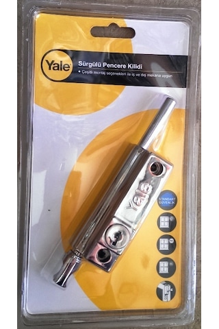 Yale P124w Sürgülü Pencere - Sürme Kapı Kilidi Beyaz