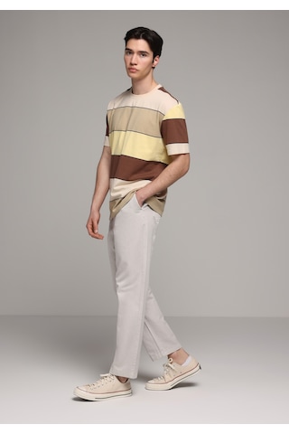 Colin's Colins Regular Fit Orta Bel Düz Paça Erkek Taş Pantolon Cl1079993 Q1.v2 Stn