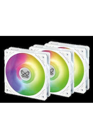Scythe Wonder Tornado 120 White Argb 3 Pack Scythe Wonder Tornado 120 White Argb 3 Pack