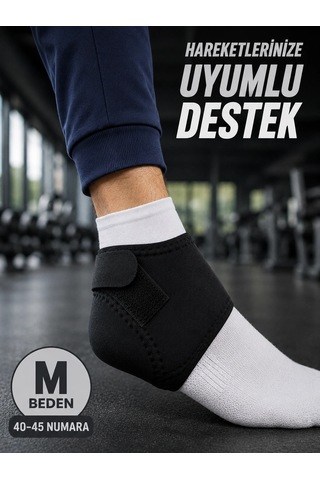 Trendexa Mey İthalat M Beden Cırtlı Topuk Çorabı 40-45 Numara Esnek Topuk Ve Ayak Desteği