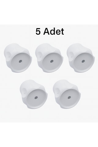 Vidalı 7 Mm - 5 Adet Radyatör Vanası Başlığı - Geniş Tip Petek Va