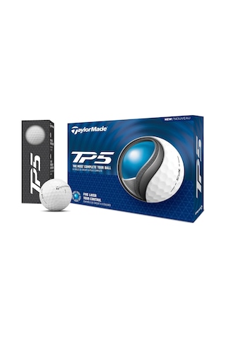 Taylormade Tp5 Tour Spin Golf Topu, 5 Katmanlı, Yumuşak Hissiyat Ve Yüksek Green Çevresi Spin Kod 003247 Çok Renkli