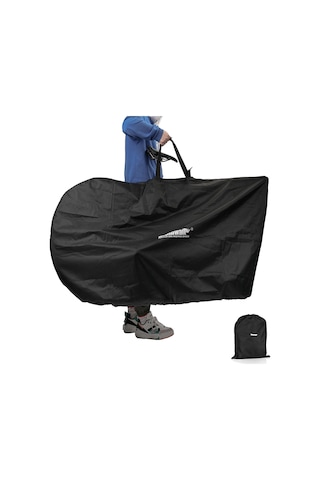 26-27.5 Inç Taşınabilir Bisiklet Bisiklet Mtb 700c Y19987 Siyah Siyah