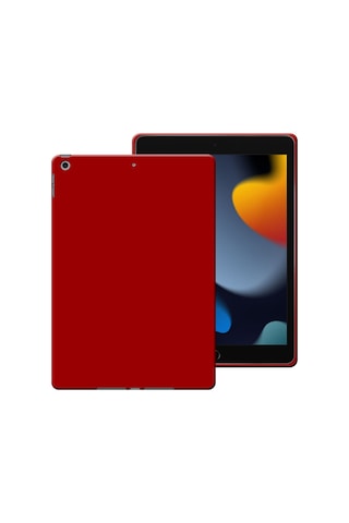 Apple Uyumlu iPad, 10,2 İnç Rubber Yıkanabilir Silikon Kılıf