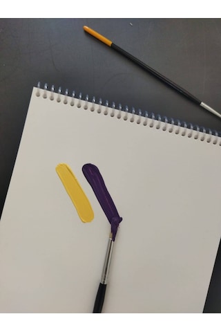 3 Lü Akrilik Ve Yağlı Boya Defter Seti A5 A4 20x20 Cm, Akrilik Ve Yağlı Boya Uyumlu