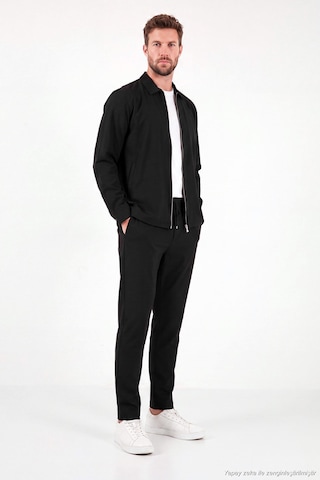 Buratti Regular Fit Belden Bağlamalı Düz Paça Pantolon Erkek Pantolon Cf26w6111111 Siyah